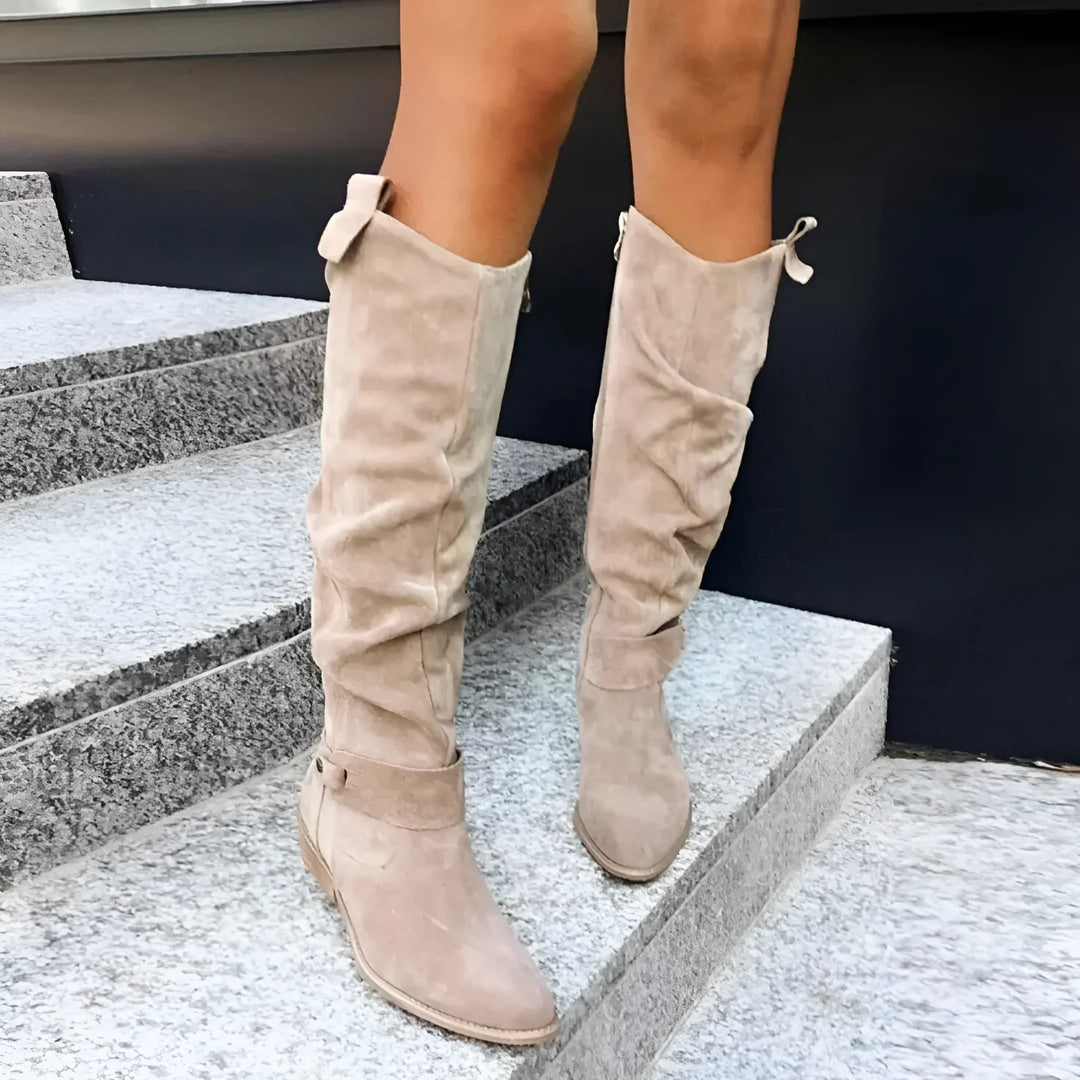 Mayaa - Premium Leder Damenstiefel