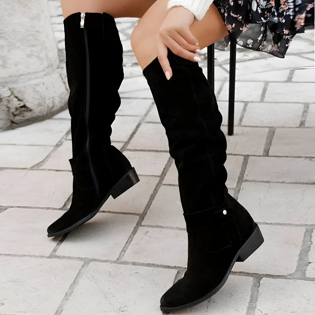 Mayaa - Premium Leder Damenstiefel