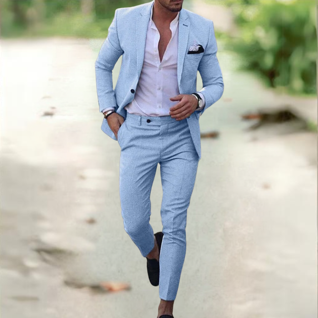 William – Eleganter Anzug für Herren (Jacke+Hose)