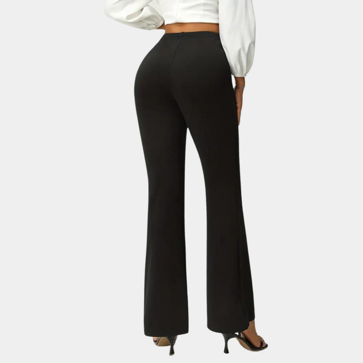 Margot - Elegante und stretchy Schlaghose für Damen