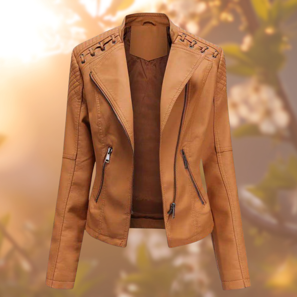 Vivetta Die elegante vegane Lederjacke