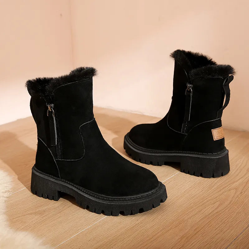 Nora – Bequeme, warm gefütterte Damenschuhe