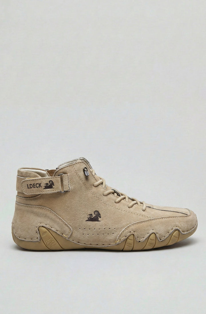 Herren Knöchelhohe Boots Wasserabweisend Gepolsterte Sohle - Beige