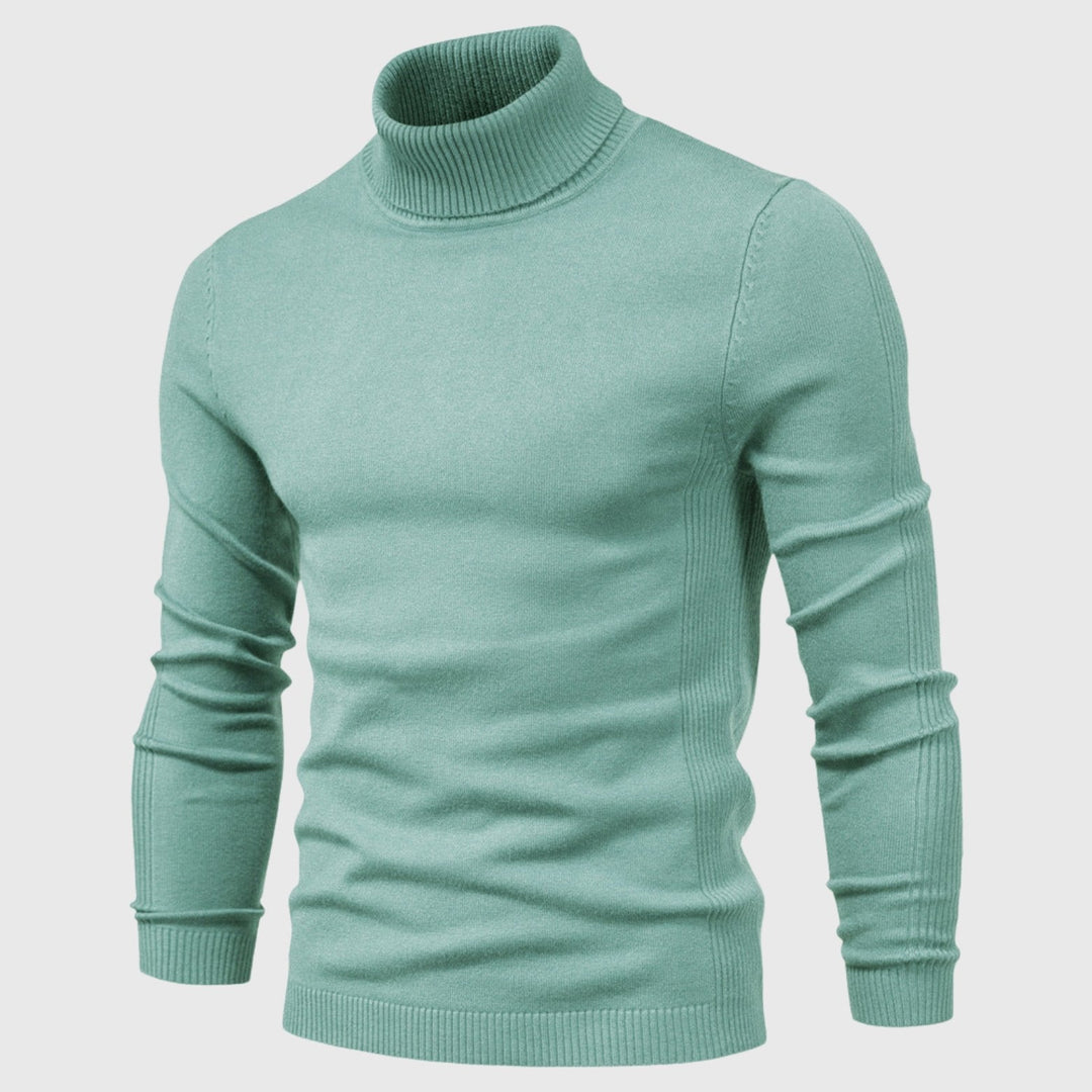 Klassischer Rollkragenpullover