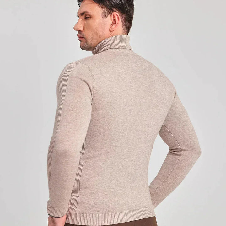 Klassischer Rollkragenpullover
