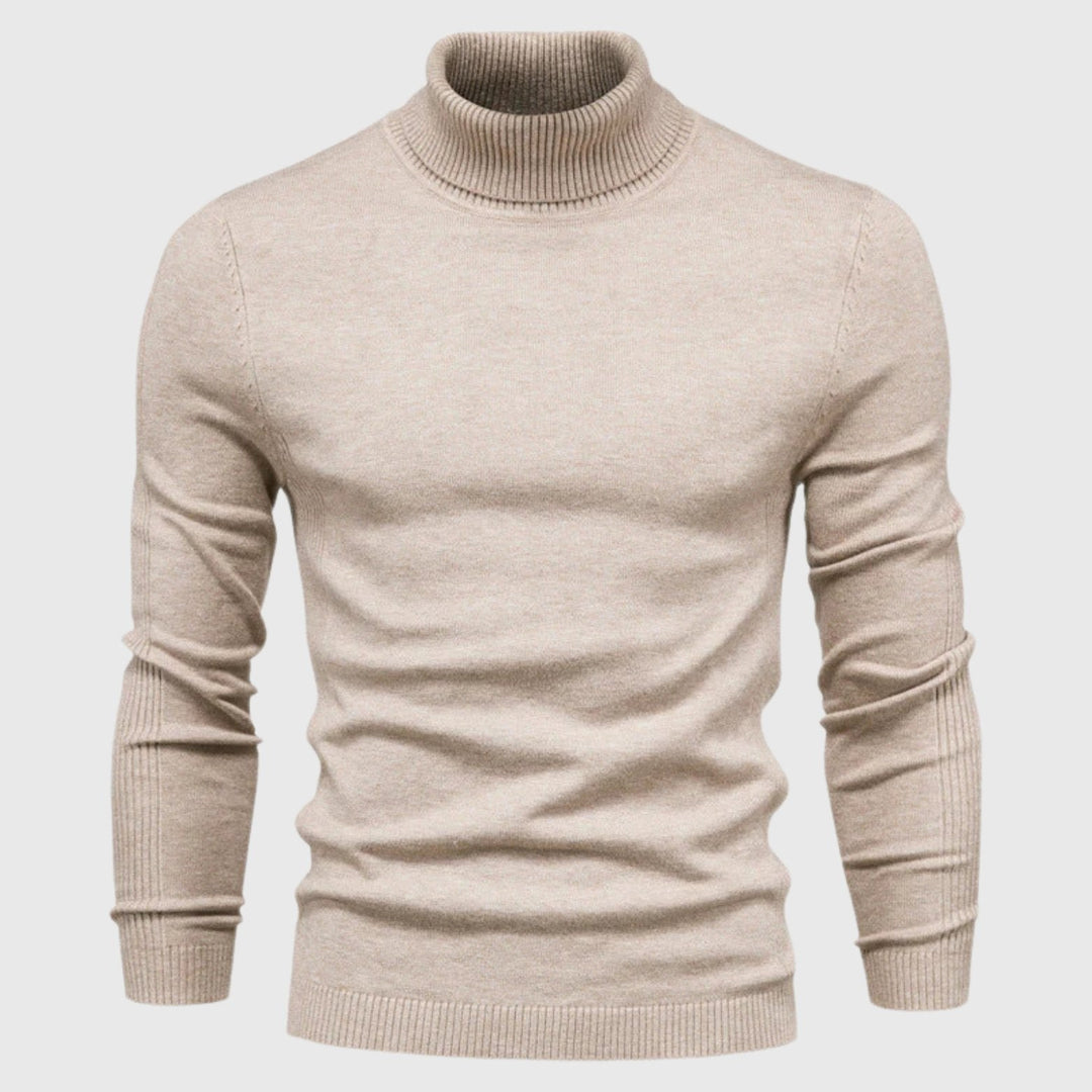 Klassischer Rollkragenpullover