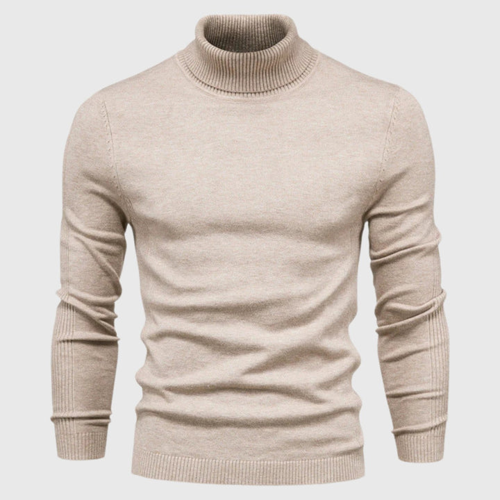 Klassischer Rollkragenpullover