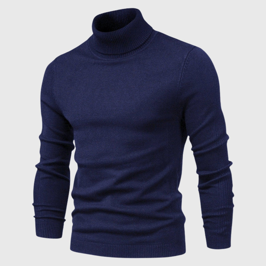 Klassischer Rollkragenpullover