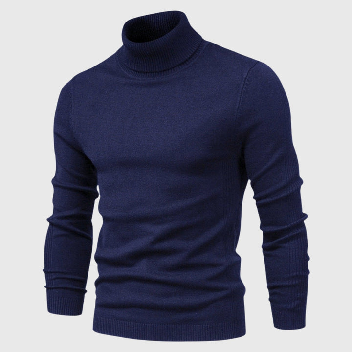 Klassischer Rollkragenpullover