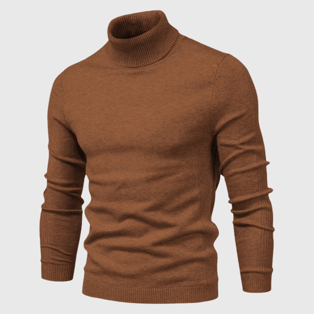 Klassischer Rollkragenpullover