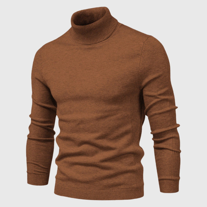 Klassischer Rollkragenpullover