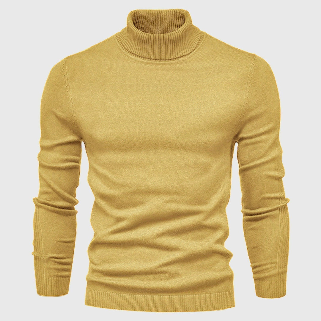Klassischer Rollkragenpullover