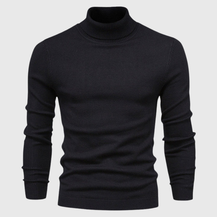 Klassischer Rollkragenpullover
