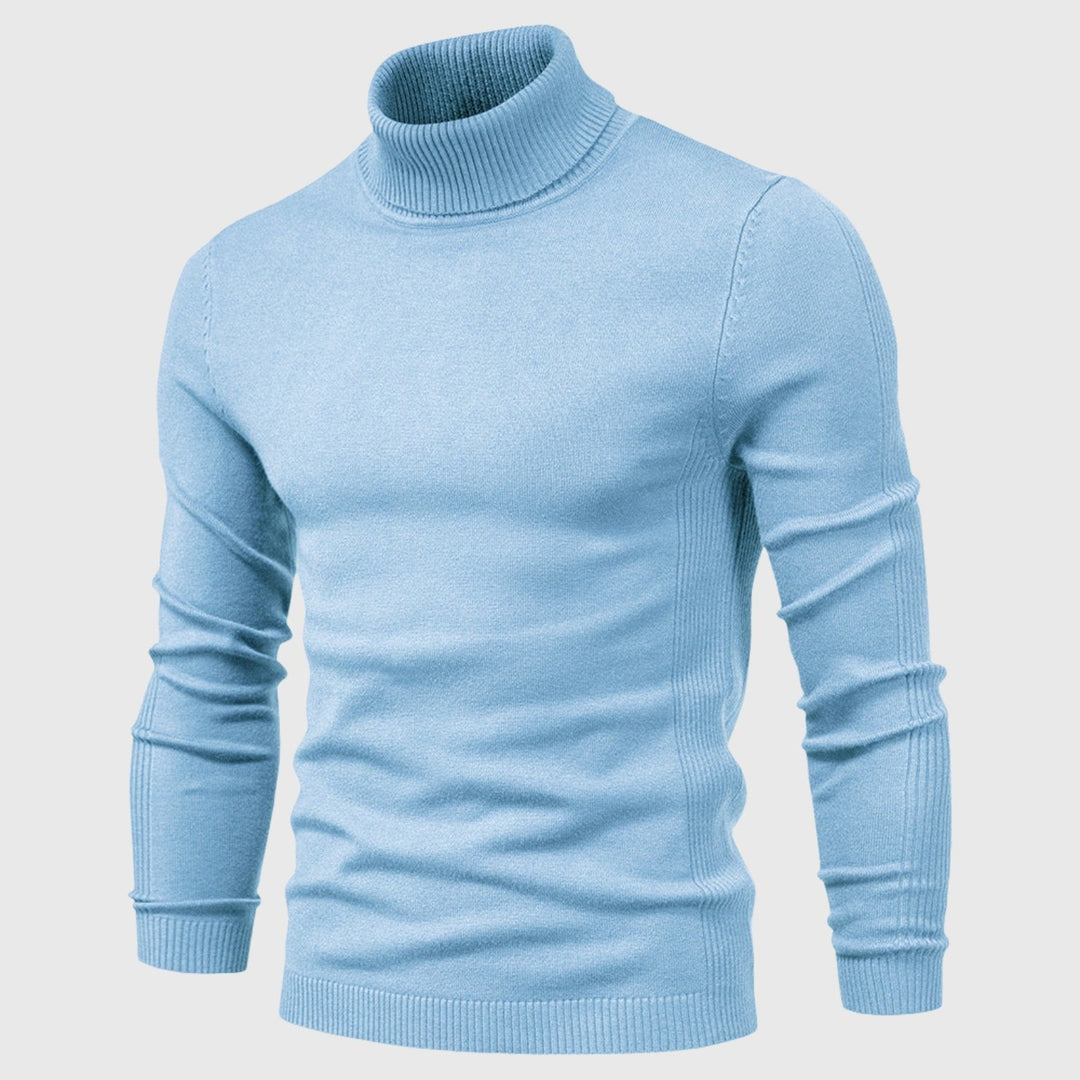 Klassischer Rollkragenpullover