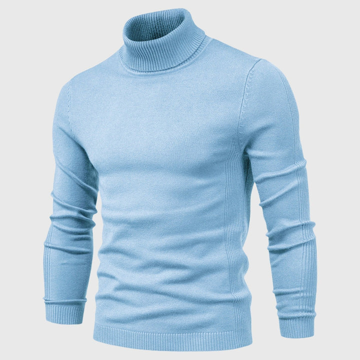 Klassischer Rollkragenpullover