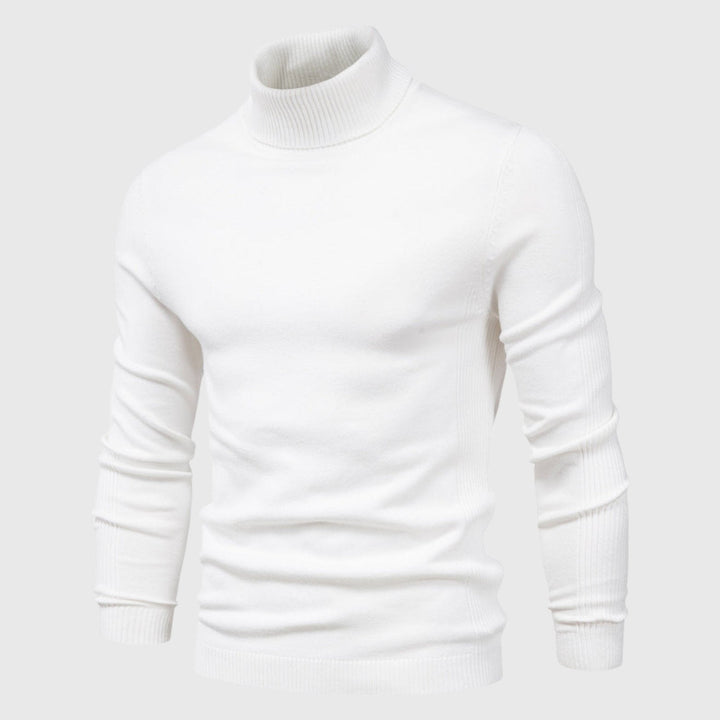 Klassischer Rollkragenpullover