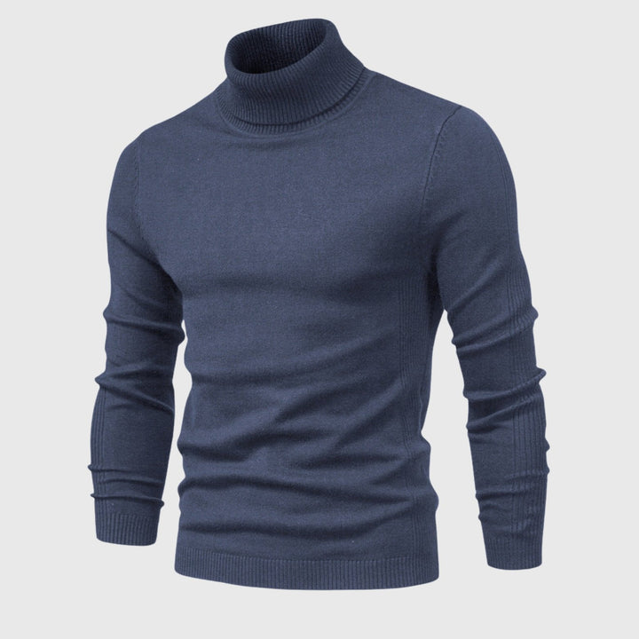Klassischer Rollkragenpullover
