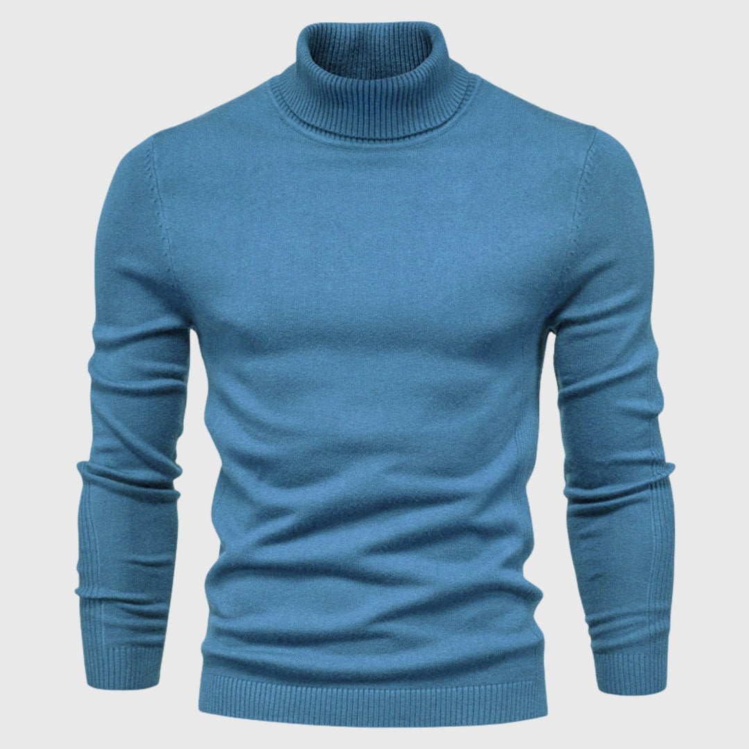Klassischer Rollkragenpullover