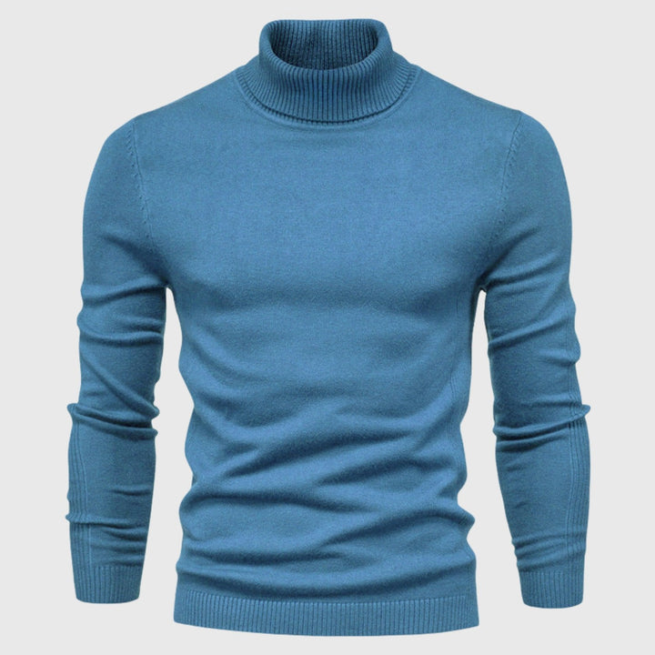 Klassischer Rollkragenpullover