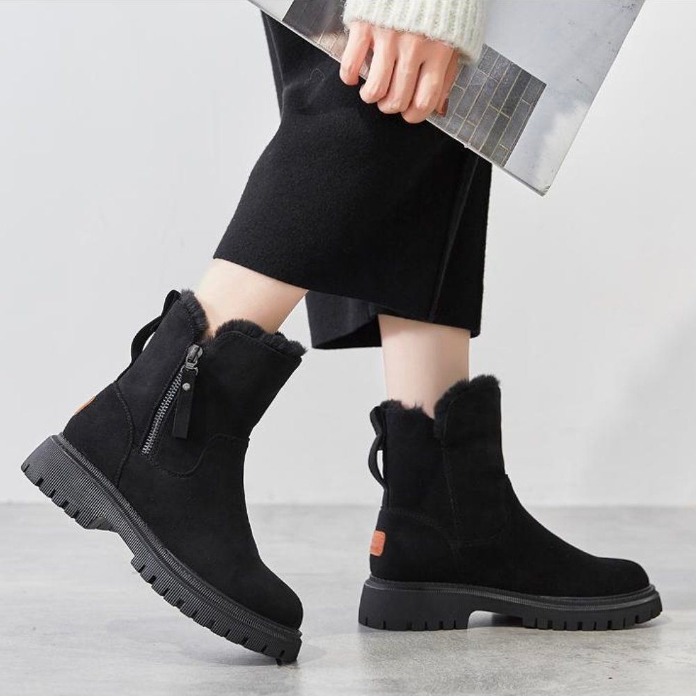 Nora – Bequeme, warm gefütterte Damenschuhe